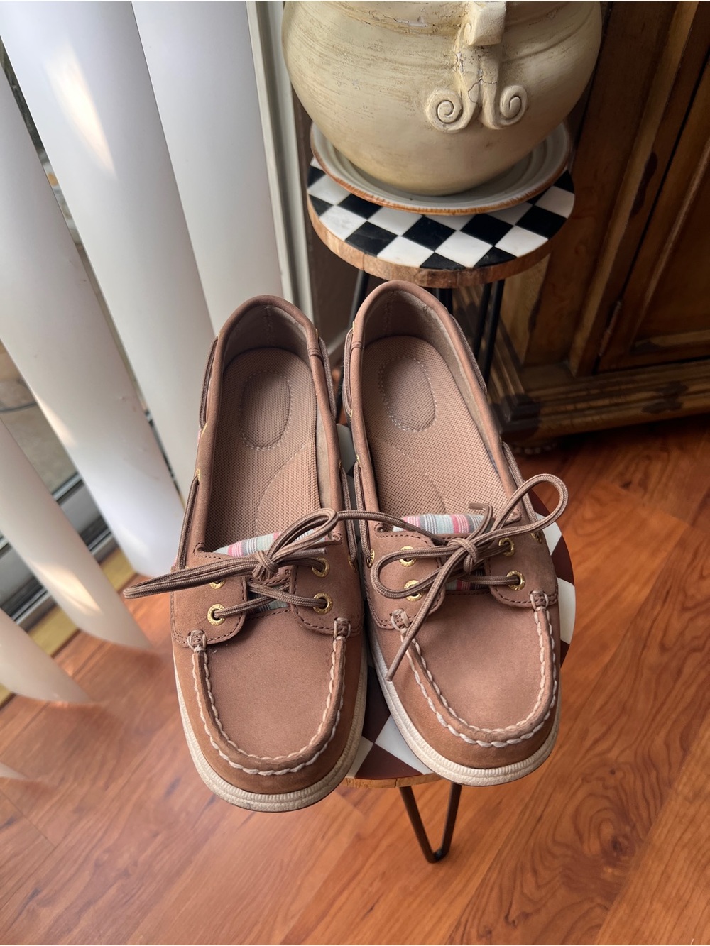 Sperry Women's Chestnut Brown Moccasin Boat Shoes